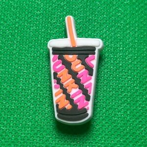 🌼 (5/$10 or 10/$15) NEW “Dunkin Donuts LOVER” Croc Charm Collection